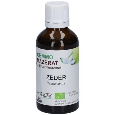 Gemmo Mazerat BIO Zeder 50 ml Tropfen zum Einnehmen Image