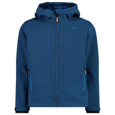 CMP - Boy's Jacket Fix Hood Softshell - Softshelljacke Gr 104 blau Image