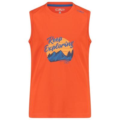 CMP - Boy's Sleeveless T-Shirt - Top Gr 110 rot Image