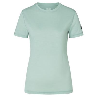super.natural - Women's Sierra 140 Tee - Merinoshirt Gr S grau Image