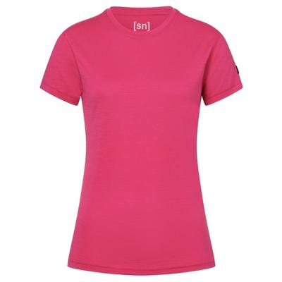 super.natural - Women's Sierra 140 Tee - Merinoshirt Gr L rosa Image