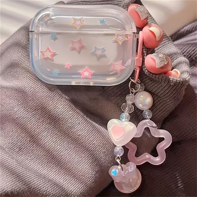 TEMU Star Pattern Tpu Protective Case For Airpods 1/2/3/4/pro/ Earphone Box Image