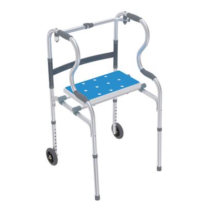 TEMU Walking Frame, Walking Frame, Walking Aid, Height Adjustable, Foldable, Universal, Made Of Aluminum Image