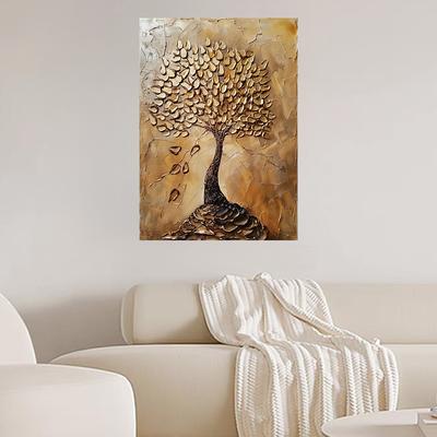 TEMU 1pc Canvas Print, Modern Style Fashion Wall Art, Oil Painting Poster For Living Room Decor Image