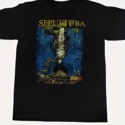 TEMU Men's - 100% Cotton Slim Fit Short Sleeve Tee With Graphic Print, Machine Washable, Casual Wear Image
