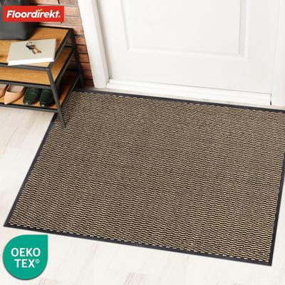 TEMU Dirt-trapping Mat Sky With Innovative Tpe Backing For Entrance Area, Indoor And Outdoor Doormat, Slip-resistant & Washable, Clean-run Mat For Hallway, Carpet For Front Door And Edges Image