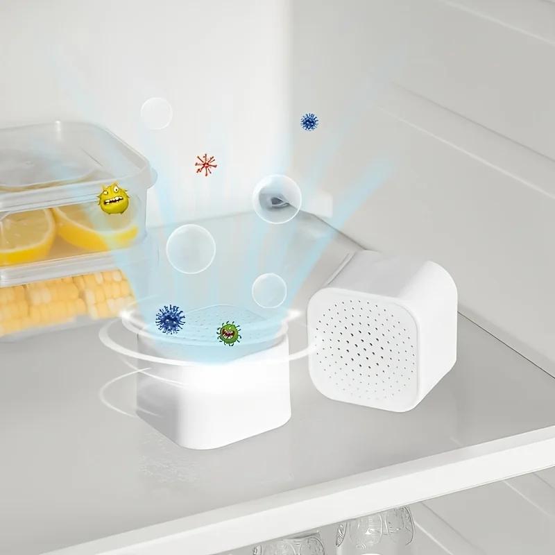 6-teiliger Holzkohle-Luftreinigungsbeutel – Kühlschrank-Außendämpfer und Lufterfrischer, nicht elektrisches Aktivkohle-Deodorant, steril Image