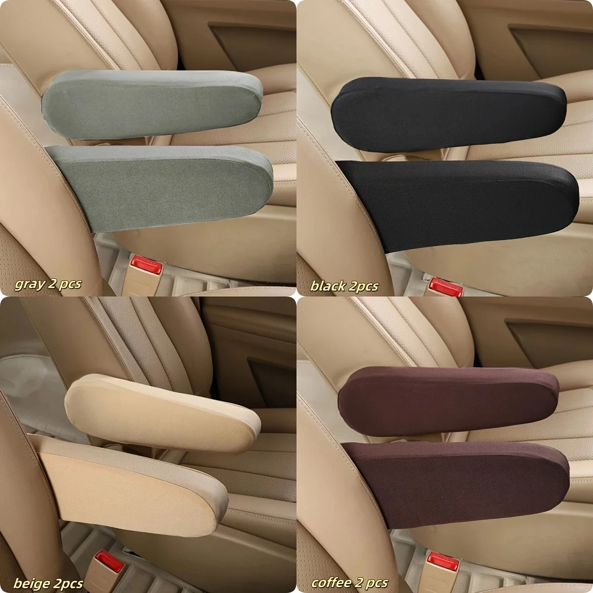 1PC Auto armlehne abdeckung universal lkw kleine armlehne abdeckung tuch leicht zu reinigen innen modifikation lkw liefert schutz Image