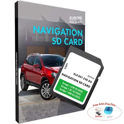 2025MIB 2 Europa SD-Karte GPS-Navigations-Update-Kartenkarte für Skoda Image