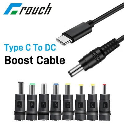 Crouch Typ C zu DC Power Boost Kabel 5V zu 12V DC 5,5X2,1MM Jack USB C Power Kabel Boost Konverter Image