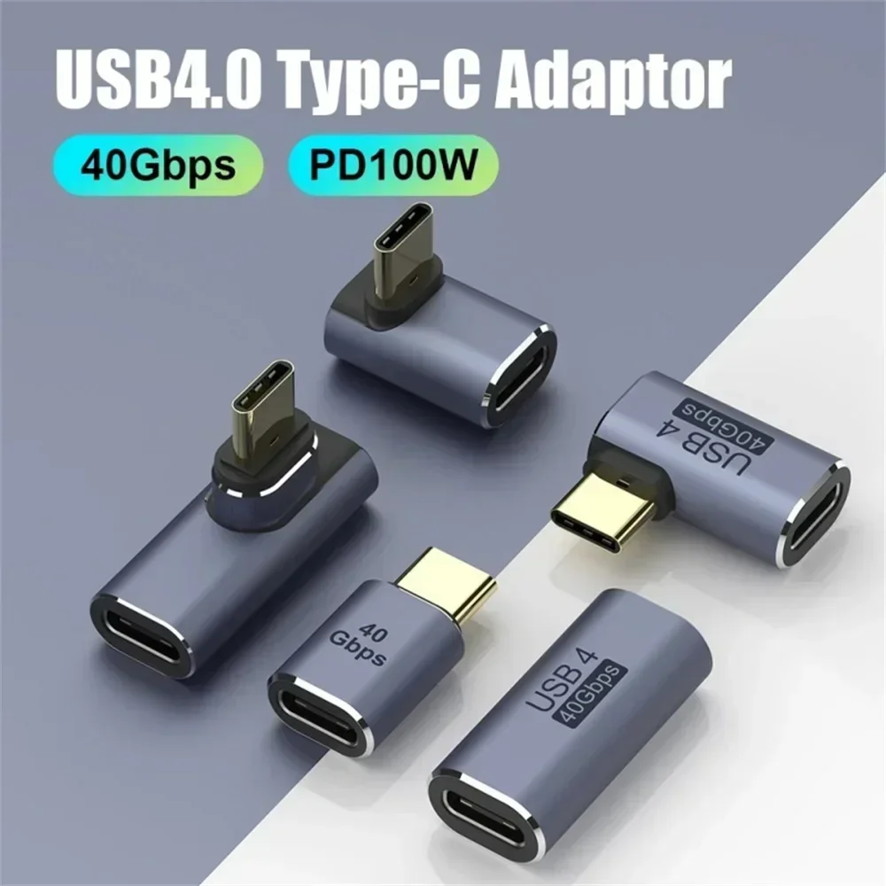 USB 4.0 OTG Adapter 40 Gbit/s High-Speed Neue Typ C Koppler USB C zu Typ C Schnelle Lade konverter USB C Daten Adapter Für Macbook Image
