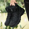 High Top wasserdichte Herrenstiefel Wanderschuhe große Größe 47, Outdoor-Sneaker, Wanderstiefel,