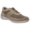 Schnürschuh JOSEF SEIBEL "New Anvers 12", Herren, Gr. 41, grau (taupe), Leder, Textil, casual, Schuhe, Komfortschuh, Sneaker, Halbschuh in Weite K (sehr weit)