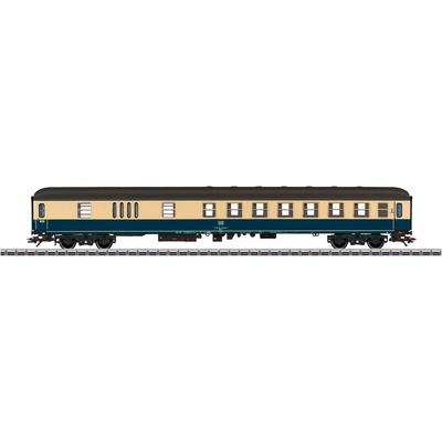 Personenwagen MÄRKLIN "Märklin Halbgepäckwagen BDms 273 - 43953", blau (blau, beige), Modelleisenbahn-Fahrzeuge, KinderB:3,5cm H:5cm L:28,2cm, Kunststoff, Metall, Made in Europe, B:3,5cm H:5cm L:28,2cm