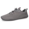 Barfußschuh DOCKERS BY GERLI, Herren, Gr. 41, grau, Textil, casual, Schuhe, Barfußschuh, Schlupfschuh, Slip-On Sneaker mit Schnellverschluss