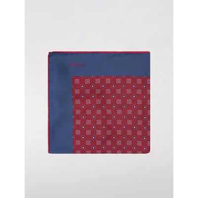 Kiton Pocket Square Men color Red