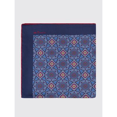 Kiton Pocket Square Men color Blue