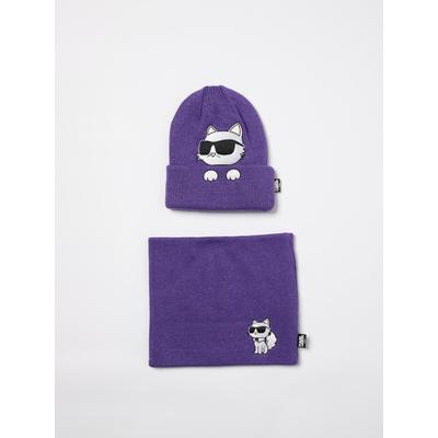 Karl Lagerfeld Kids Dress Kids color Violet