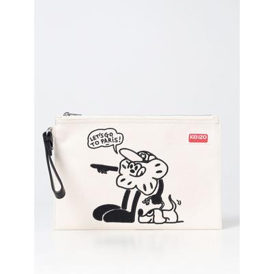 Kenzo Clutch Woman color White