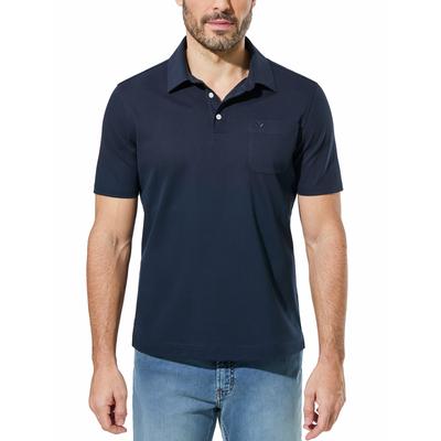 Walbusch Herren Tausend-Poren-Polo Blau Image