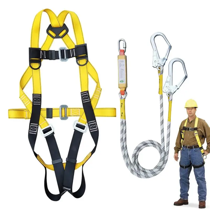 Ceinture de sécurité Anti-chute, harnais de sécurité pour le travail à haute altitude à 5 points, ceinture de sécurité pour tout le corps, ceinture de sécurité pour l