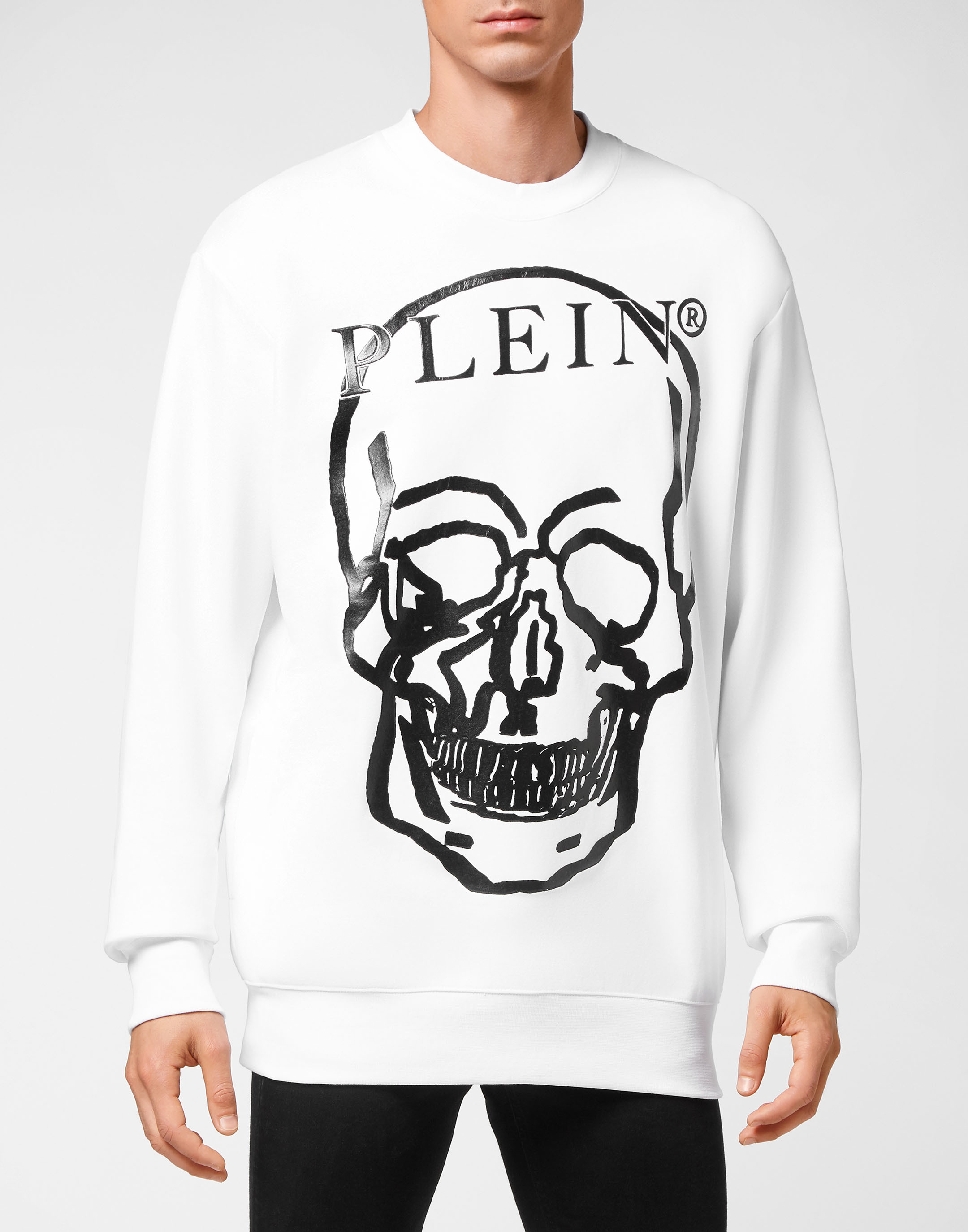 Sweatshirt Skull And Plein Image