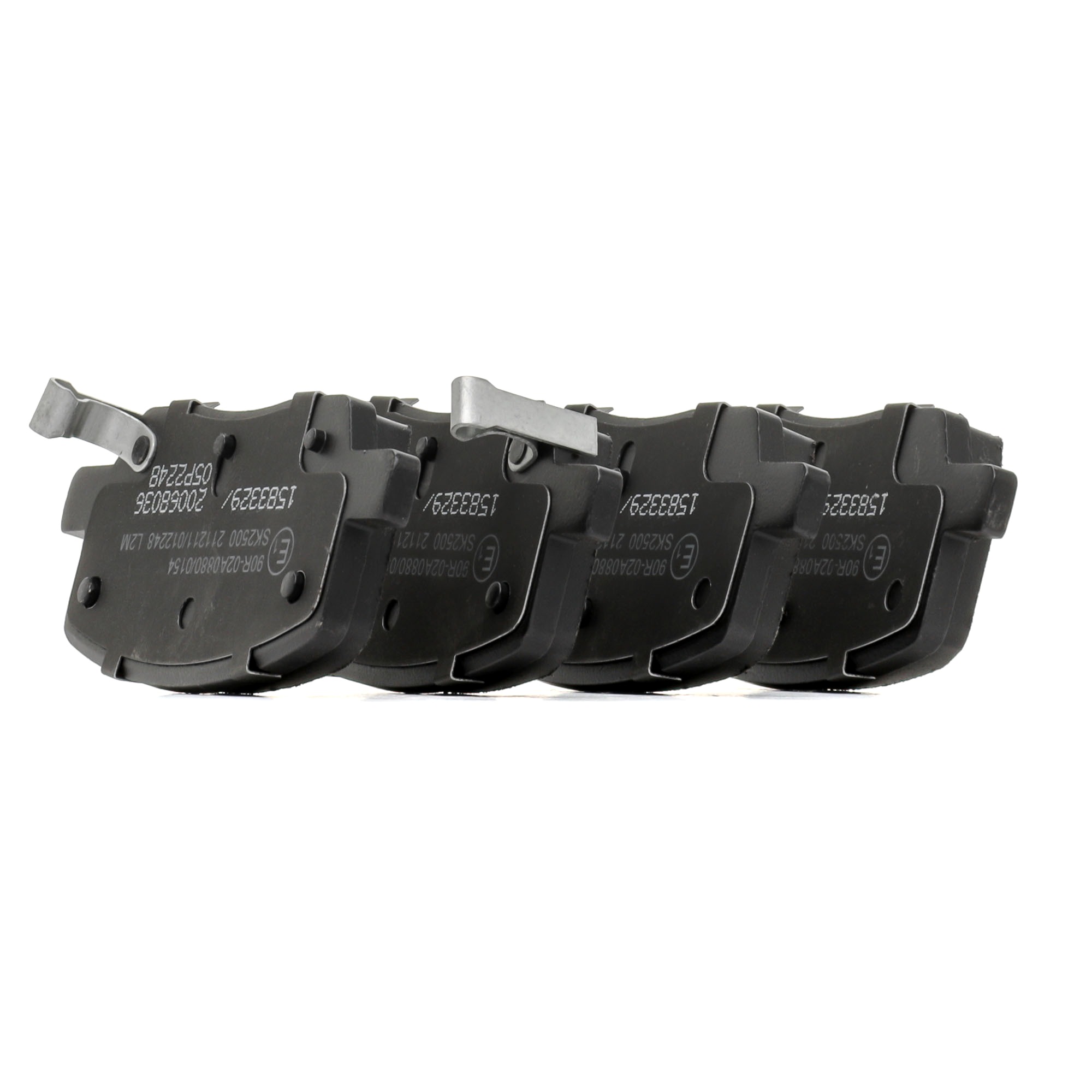 RIDEX Bremsbelagsatz TESLA 402B2004 109741600C,100767800A,109741600A 109741600B Image