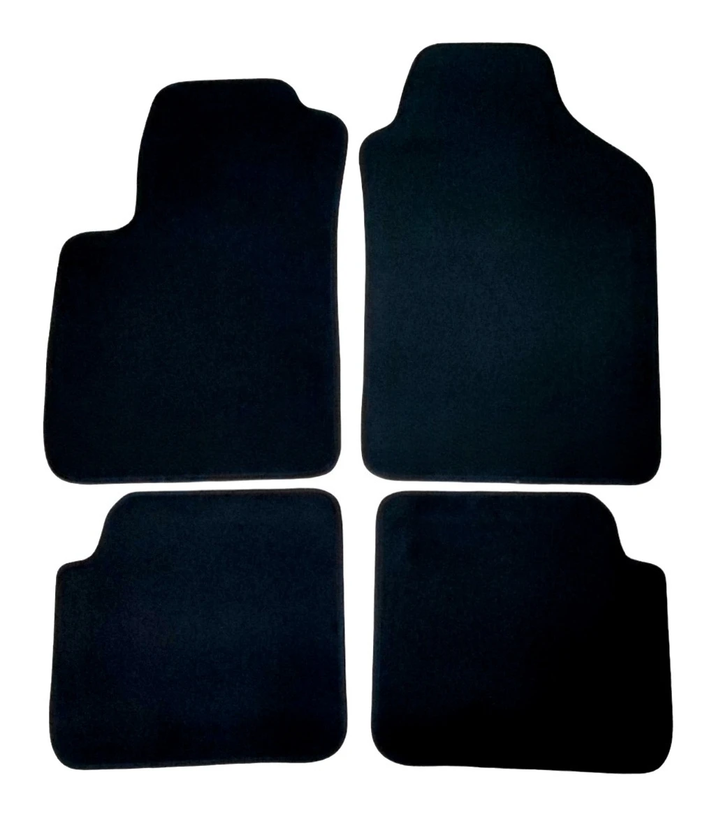 Tappetini per auto ispessimento per Fiat 500 dal 2013 al 2024 Tappeti per tappeti neri impermeabili in velluto Fodere automatiche Nuovo