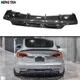 Modello 3 In Fibra di Carbonio Auto Paraurti Posteriore Diffusore Labbro Per Tesla Modello 3 2016-2021 Parti kit Corpo Spoiler Posteriore