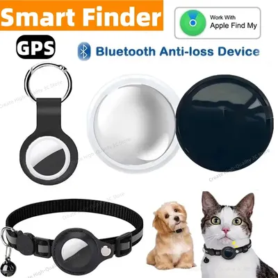 New Mini GPS Tracker System For FindMy App Airtag Smart Bluetooth Locator Child Finder Bag Anti-Loss