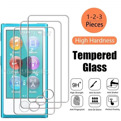 Tempered Glass For Apple iPod Nano 8 7 8G 2.5" Nano8 Nano7 iPodNano7 MP3 Screen Protective Protector