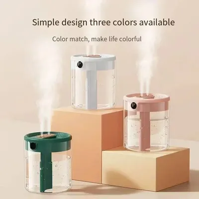 2L Humidifier Household Small Large Capacity Mute Bedroom Usb Office Desktop Portable Student Two