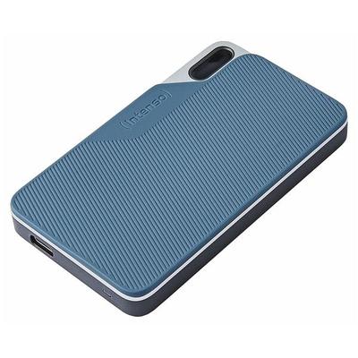 Intenso Externe SSD-Festplatte »TX100« 250 GB blau, 9.1x1x5.4 cm Image