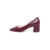 Pumps HENRY STEVENS "Audrey P50 Businessschuh", Damen, Gr. 39, rot (bordeaux), Leder, klassisch, Schuhe, High Heels Damen Leder handgefertigt, Damenpumps