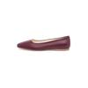 Ballerina HENRY STEVENS "Audrey B Businessschuh", Damen, Gr. 38, rot (bordeaux), Leder, elegant, Schuhe, Damen Halbschuhe Leder handgefertigt, Slipper