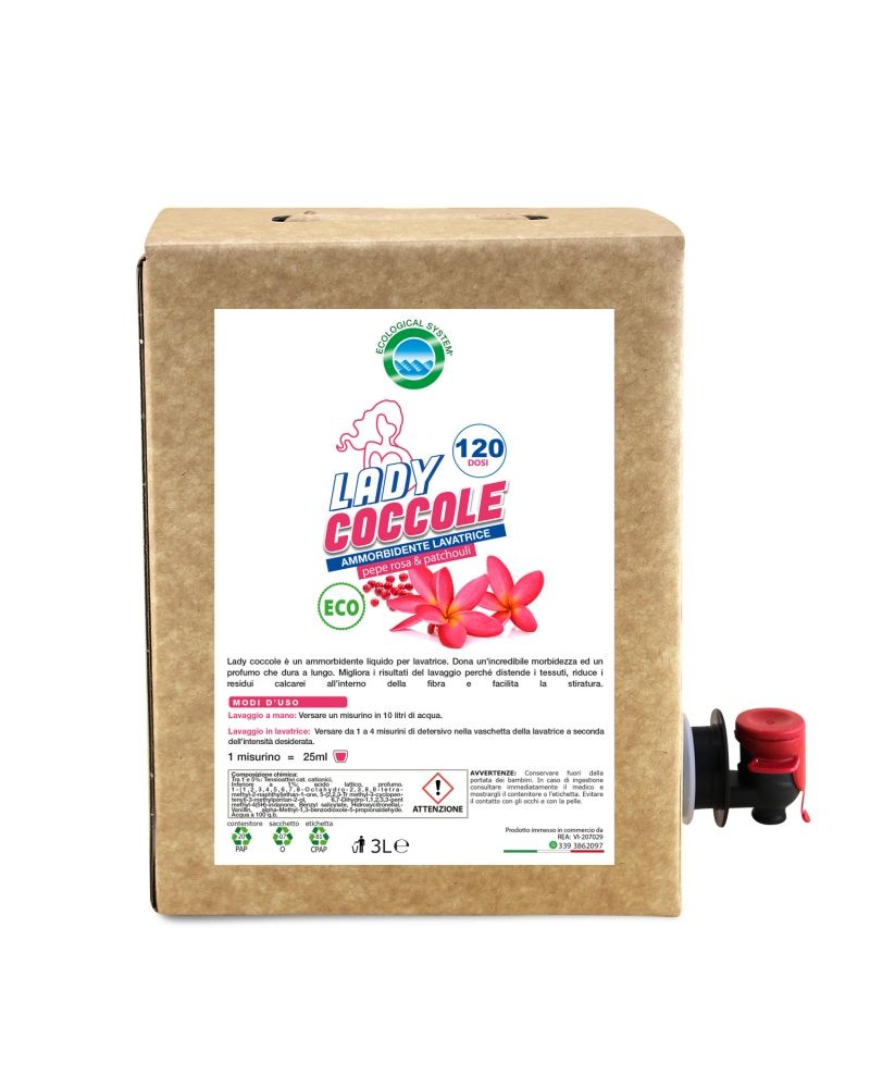 Lady coccole ammorbidente - Tutochimica 3 l