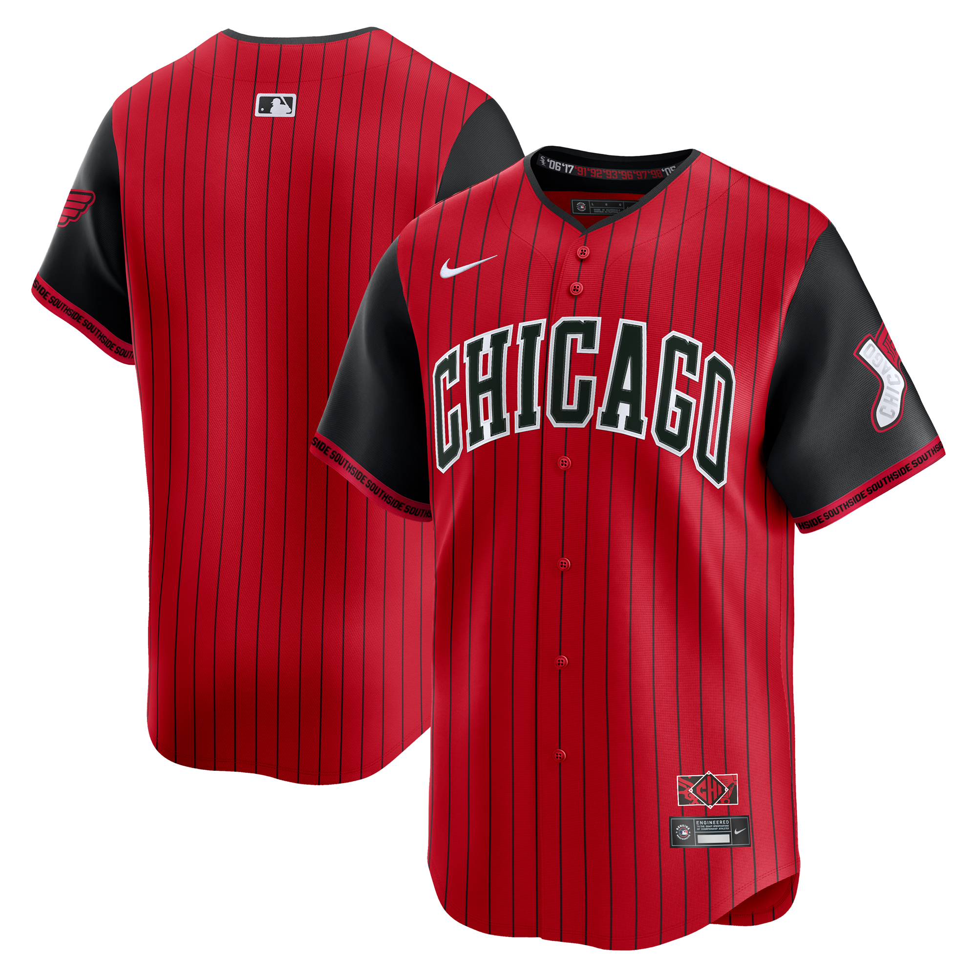 Chicago White Sox Nike MLB City Connect Limited Herrentrikot Image