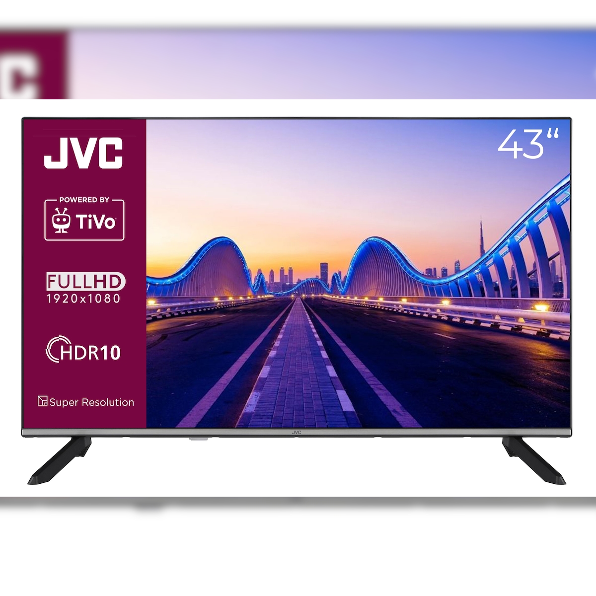 JVC LT-43VF7555 Fernseher 43 Zoll Smart TV powered by TiVo Full HD HDR TV Triple-Tuner LED TV (2026) Image