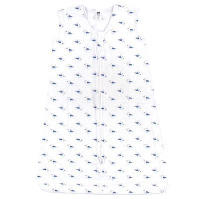 Hudson Baby Infant Boy Cotton Sleeveless Wearable Sleeping Bag, Sack, Blanket, Seagull