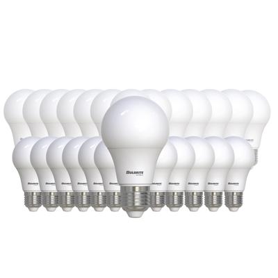 Bulbrite LED Filament Pack of 25, 9 Watt Dimmable A19 Light Bulb with Frost Finish and Medium Screw E26 Base - Soft White Light