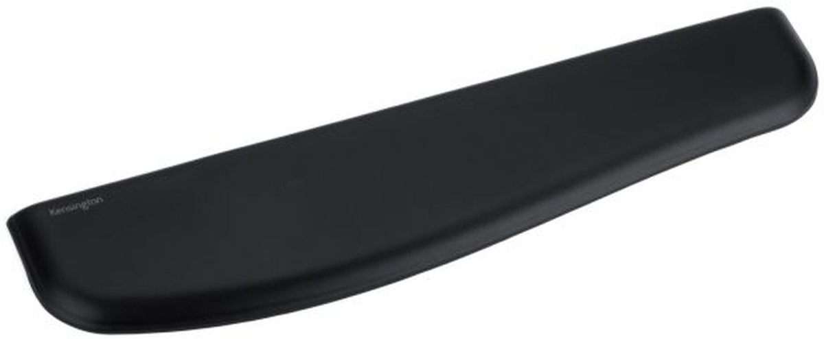 Kensington Gel-Handgelenkauflage ErgoSoft flache Standard-Tastatur schwarz Packung mit 6 Stück Image