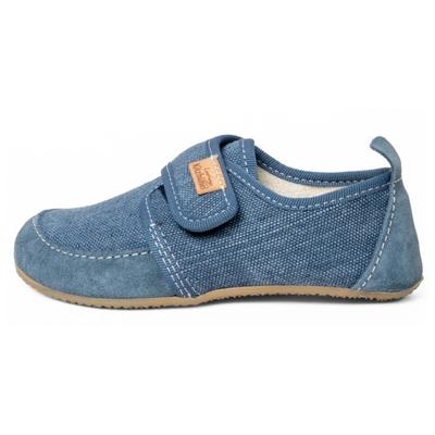 Living Kitzbühel - Kid's Klettmodell Ulli Uni - Hüttenschuhe 32 | EU 32 grau/blau Image