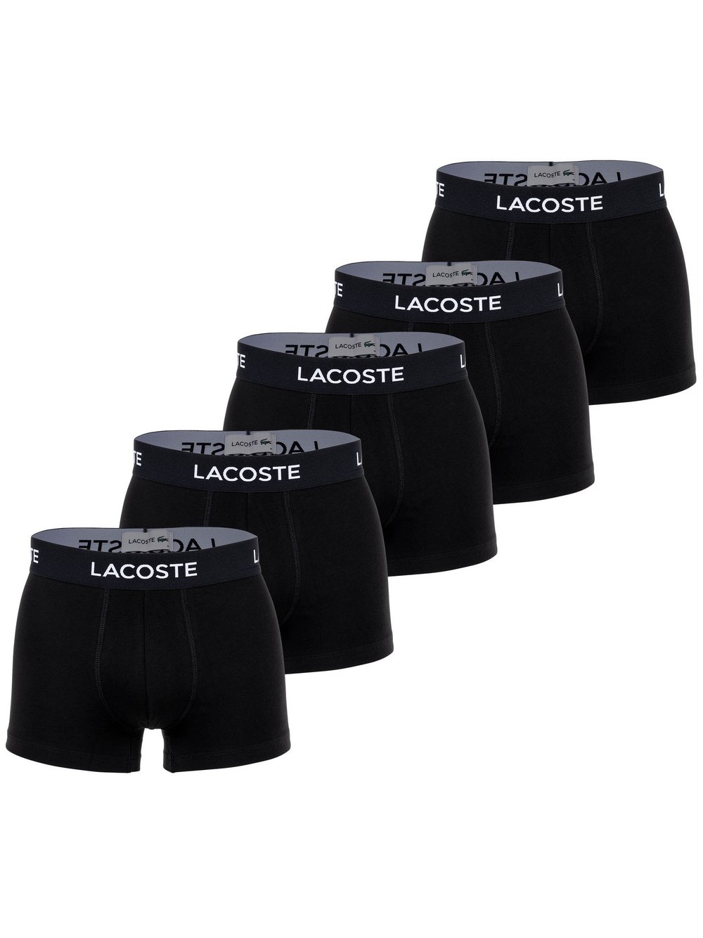 Lacoste Boxershort 5er Pack Herren schwarz, L Image