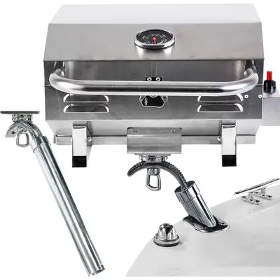 Customized Marine Boat Portable BBQ Grill 12000 Stainless Steel Gas Grill Yacht Grill