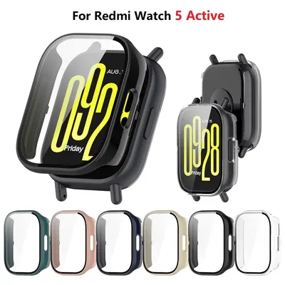 Gehärtetes Glas + Hülle für Xiaomi Redmi Watch 5, aktives Zubehör, Displayschutzfolie, Image