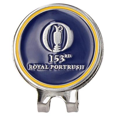 The 153rd Open Royal Portrush Mützenclip - Marineblau/Gelb Image
