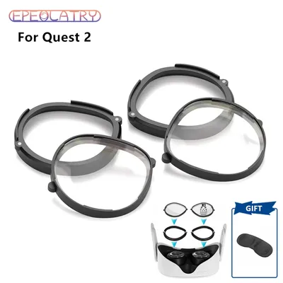 Für Oculus Quest 2 Rezept Linsen Anti Blau Myopie Objektiv Schnell Zerlegen Magnetische Rahmen Image