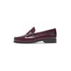 Loafer HENRY STEVENS "Hunter M PL", Herren, Gr. 47, rot (bordeaux), Leder, elegant, Schuhe