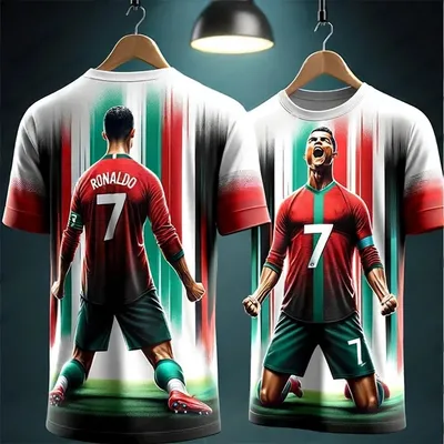 2024 New Arriavl CHATGPT - Special Edition Ronaldo 7 Parent Child and Adult Football Shirt, Smart