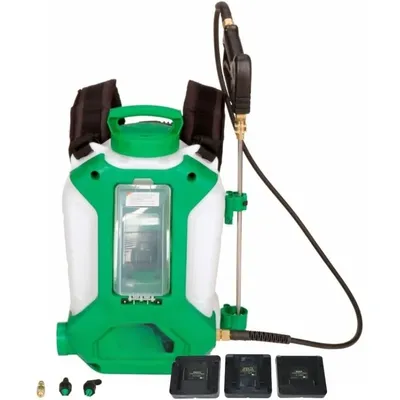 Typhoon 3 Battery Powered Backpack Sprayer - Variable-Pressure 5-Position Electric Sprayer
